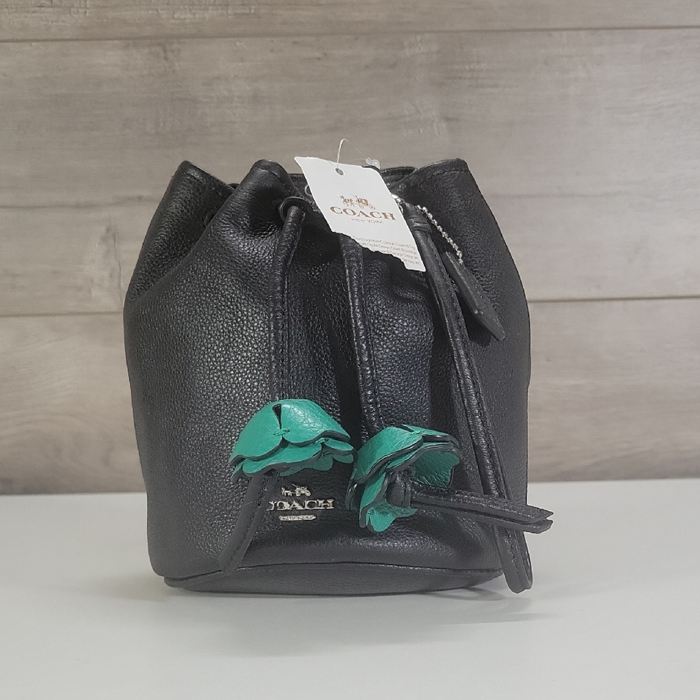 Coach F56581 Petal Bucket Bag Wristlet Pouch Bag Purse